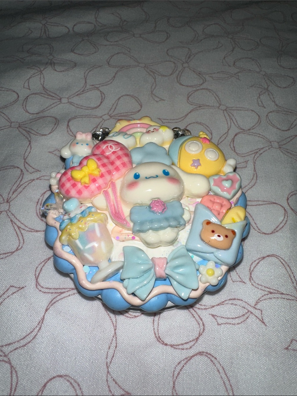 Sanrio Cinnamoroll handmade Compact mirror
